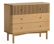 Soho Natural Oak 3 Drawer Chest