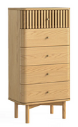 Soho Natural Oak Tallboy