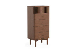 Soho Brown Oak Tallboy