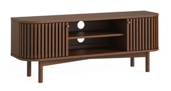 Soho Brown Oak Small Media Unit