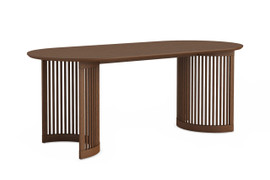 Soho Brown Oak Dining Table