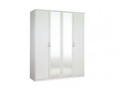 Kents 4 Door 2 Mirror White