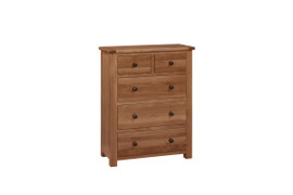 The range is an absolute must have. This piece is beautifully hand-crafted with solid oak, that will give the impression of rustic, bright and elegant taste to any household.