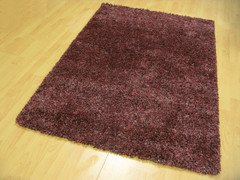 Elegance Shaggy Rug-Cherry (160X220cm)