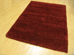 Elegance Shaggy Rug-Red (120X170cm)