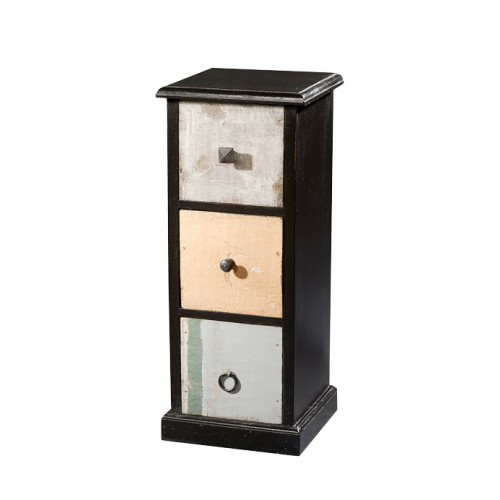 Nepal 3 Drawer Cd Cabinet Ideal Furniture
