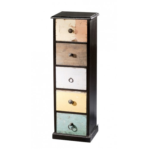 Nepal 5 Drawer Dvd Cabinet Ideal Furniture