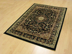 Majesty Collection Rug-Black 6947 (70x230cm)