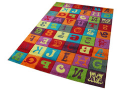 Jazz Kids Collection Rug-Alphabet (120x170cm)