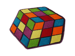 Splash Kids Collection Rug-Rubiks (80x100cm)