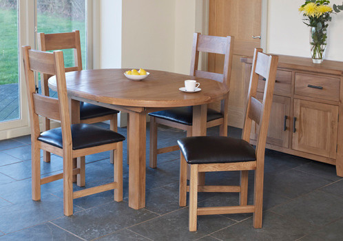 Solid Oak & Oak Veneer