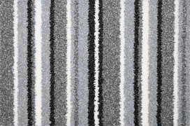 The Noble Stripe Collection Carpet- Greyswood 95