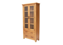 Solid Oak & Oak Veneer.