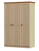 Annagh Ivory Triple 3 door Wardrobe