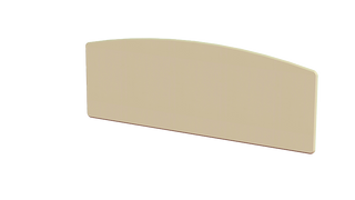 Annagh Ivory 5' Slab Headboard