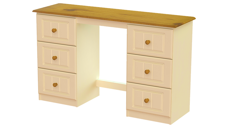 Erris 6 Drawer Dressing Table Ideal Furniture