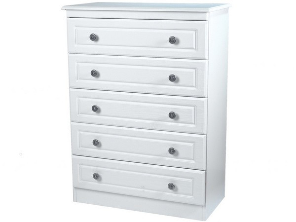Snowdon 5 Drawer Chest Ideal Furniture