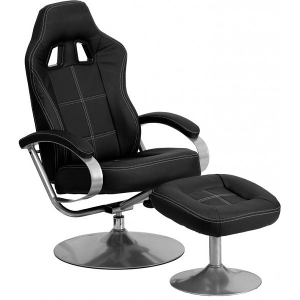 stig gaming chair and footstool ideal furniture