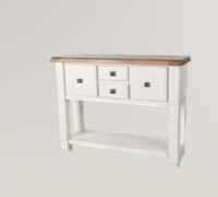 Danube White  Hall Table