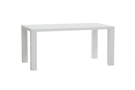 Monaco Grey Gloss Dining Table 1 6m Ideal Furniture