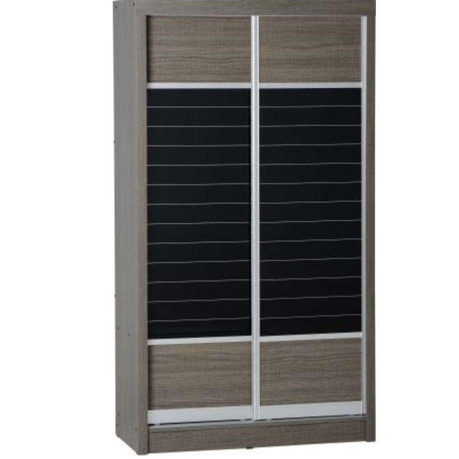Lisbon 2 Door Sliding Wardrobe Ideal Furniture