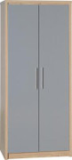 Seville 2 Door Wardrobe-Grey
