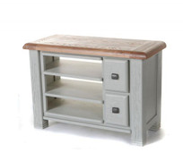 Danube French Gray Small TV Unit with Drawers