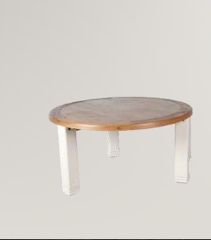 Danube White Round Dining Table Ideal Furniture