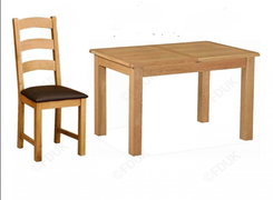 Salisbury Lite Compact Ext. Dining Set with 4 Chairs
