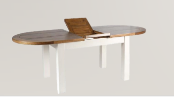 Cotswold White Oval Dining Table Ideal Furniture