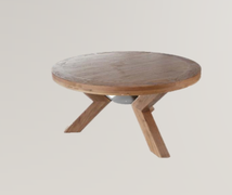 Maximus Oak 160cm Round Dining Table