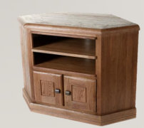 Danube Oak Corner TV Unit