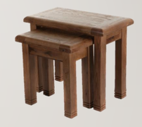 Danube Oak Nest of Tables