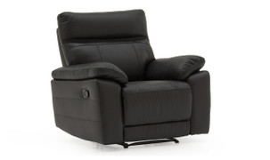 Positano 1 Seater Recliner-Black
