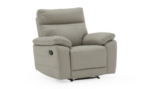 Positano 1 Seater Recliner-Light Grey