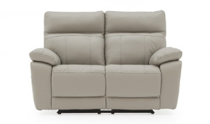 Positano 2 Seater Recliner-Light Grey