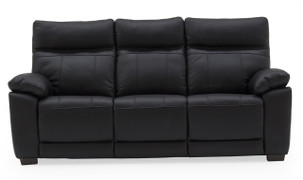 Positano 3 Seater Fixed-Black