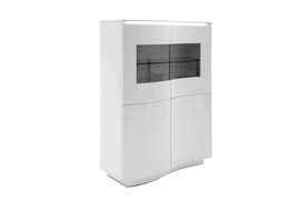 Lazzaro Display Unit with LED Light-White