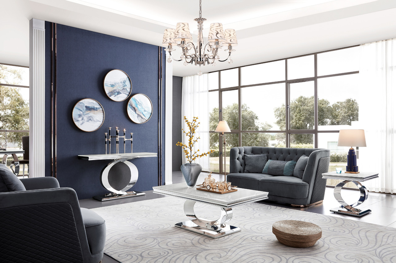 Selene Console Table Ideal Furniture