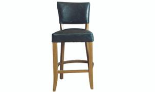 Duke Bar Chair-Ink Blue