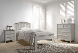 Mila 3' Bed Curved-Clay