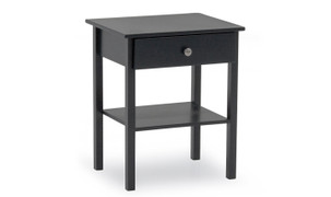 Willow Bedside Table-Grey