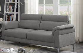 Roxy 3 Seater-Light Grey
