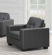 Rose 1 Seater-Black 