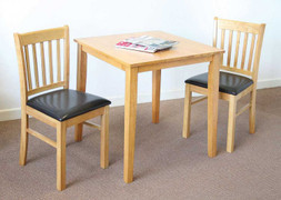 Galina Dining Set-Oak table + 2 chairs