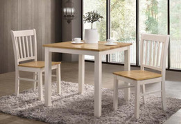 Galina Dining Set-Cream table + 2 chairs