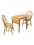 Hanover Country Honeymoon Drop Leaf Dining Set table and 2 chairs
