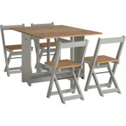 Santos Dining Set-Grey