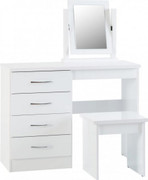 Nevada 4 Drawer Dressing  Table Set