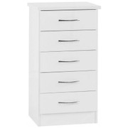 Nevada 5 Drawer Narrow Chest